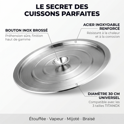 Couvercle Universel Inox — Titanox