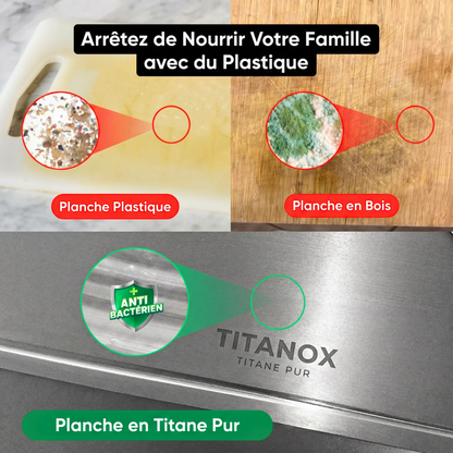 Planche 100% Titane Pur — Titanox