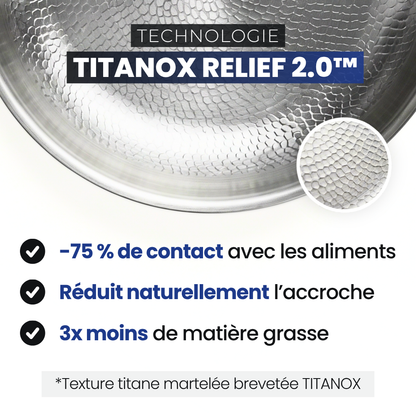 Poêle 100% Titane Pur — Titanox