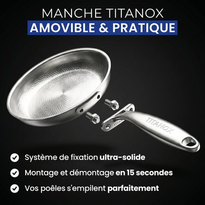 Poêle 100% Titane Pur — Titanox