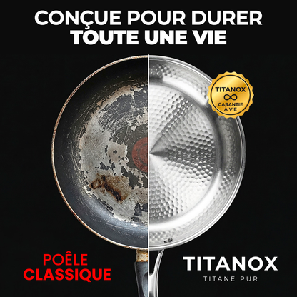 Poêle 100% Titane Pur — Titanox