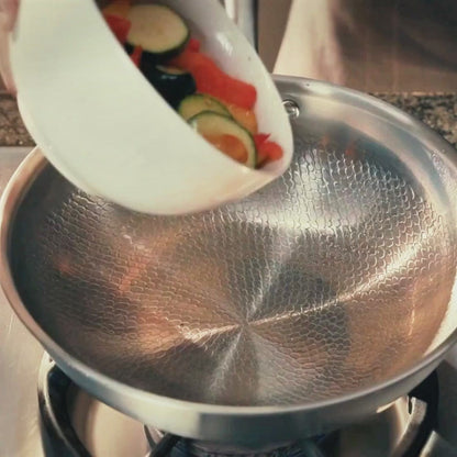 Wok 100% Titane Pur (28 cm) — Titanox