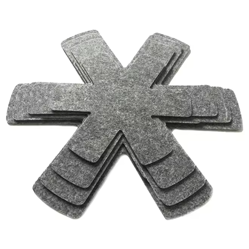 Lot de 3 Protège-Poêles — Titanox