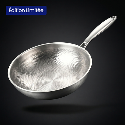 Wok 100% Titane Pur (28 cm) — Titanox